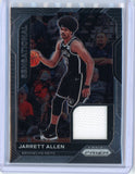 2020-21 Panini Prizm Basketball Jarrett Allen Sensational Patch Card #SSW-JAL