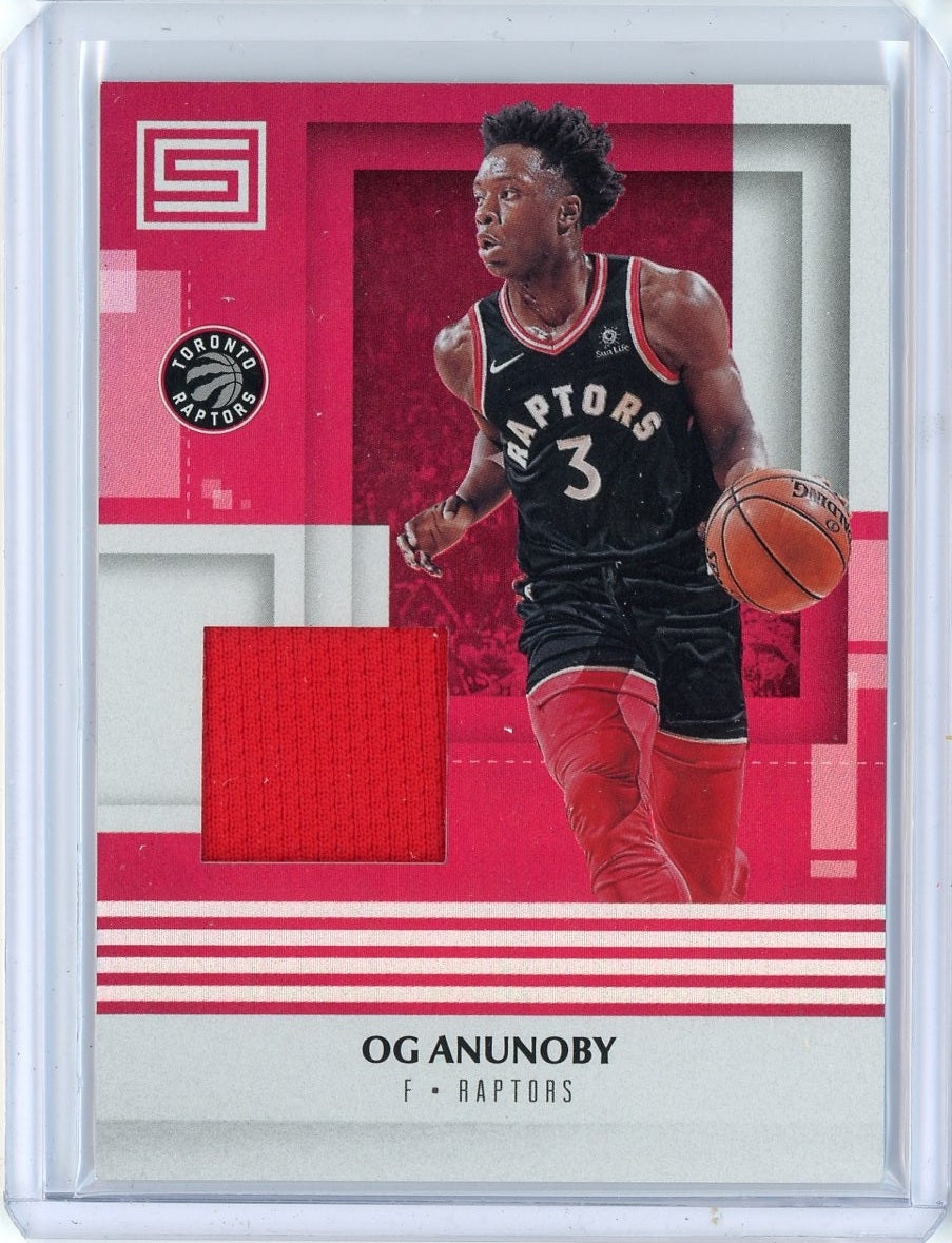 2017-18 Panini Status Basketball Og Anunoby Patch Card #M-OGA