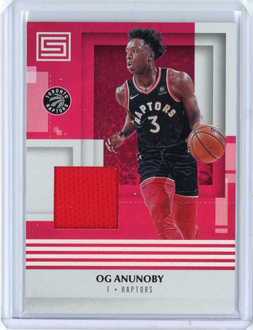 2017-18 Panini Status Basketball Og Anunoby Patch Card #M-OGA