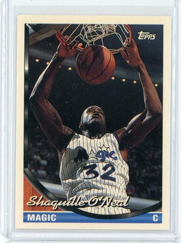 1993-94 Topps Basketball Shaquille O'Neal Card #181