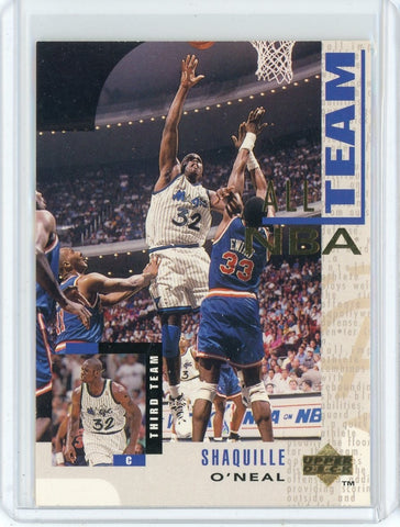 1994-95 Upper Deck Basketball Shaquille O'Neal NBA All Team Card #23