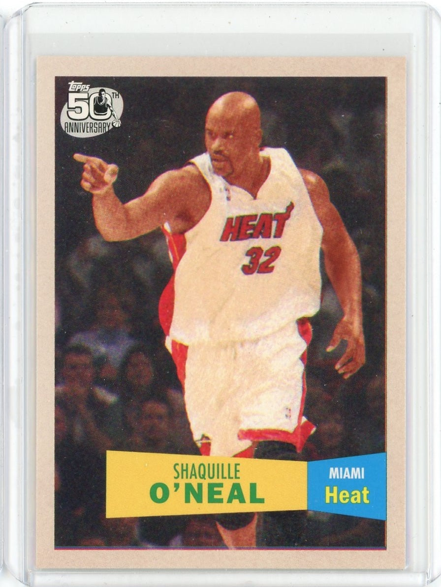 2007-08 Topps Basketball Shaquille O'Neal Card #32
