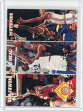 1993-94 Skybox Basketball Shaquille O'Neal Olajuwon Mutombo Card #290