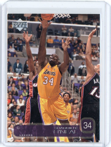 2002-03 Upper Deck Basketball Shaquille O'Neal Card #67