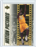 2002-03 Upper Deck Basketball Shaquille O'Neal Motion Pictures Card #MP10