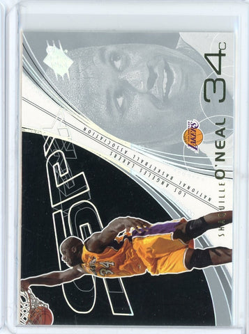 2002-03 Upper Deck SPX Basketball Shaquille O'Neal Card #35