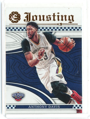 2016-17 Panini Excalibur Basketball Anthony Davis Jousting Card #20