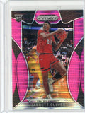 2019-20 Panini Prizm Draft Picks Basketball Jarrett Culver Pink Pulsar Prizm RC Card #7