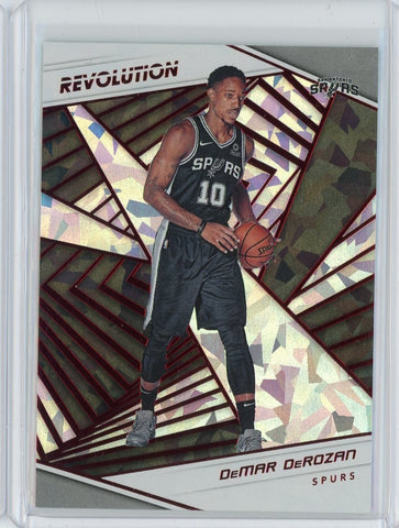 2018-19 Panini Revolution Basketball Demar DeRozan New Year Card #57