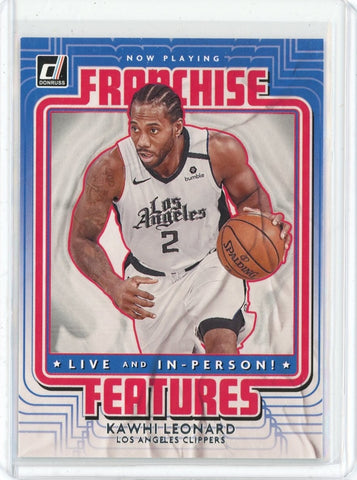 2020-21 Panini Donruss Basketball Kawhi Leonard Franchise Features Card #13