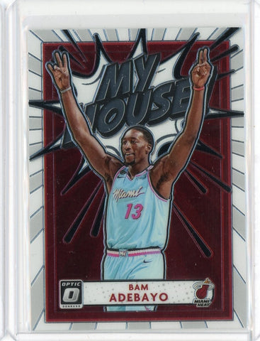 2020-21 Panini Donruss Optic Basketball Bam Adebayo My House Card #16