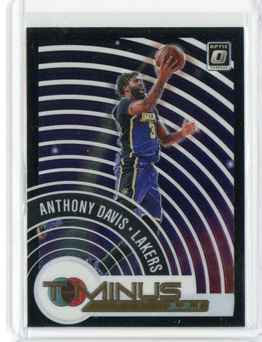 2020-21 Panini Donruss Optic Basketball Anthony Davis T-Minus 3 2 1 Card #2