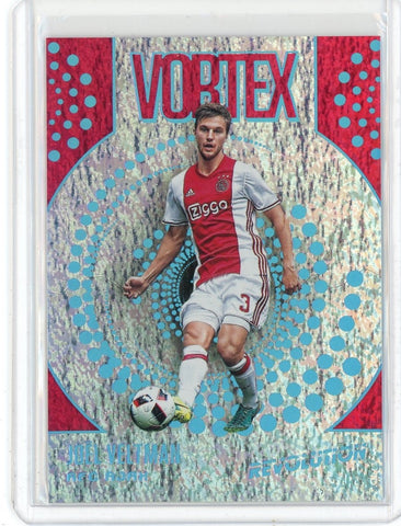 2017 Panini Revolution Soccer Joel Veltman Vortex Magna Card #V-10 /49