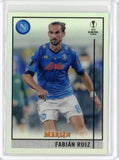 2021 Topps Merlin Soccer UEFA Fabian Ruiz Refractor Card #81