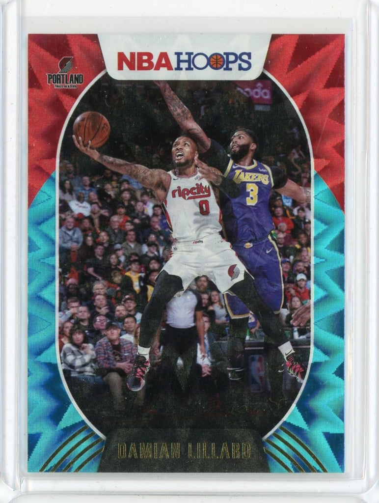 2020-21 Panini NBA Hoops Basketball Damian Lillard Explosion Card #101