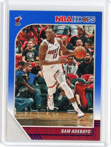 2019-20 Panini NBA Hoops Basketball Bam Adebayo Purple Card #95