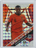 2021 Panini Mosaic Soccer Georginio Wijnaldum Will to Win Silver Prizm Card #12