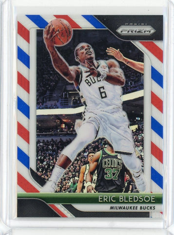 2018-19 Panini Prizm Basketball Eric Bledsoe Red White Blue Prizm Card #256