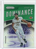 2019-20 Panini Prizm Basketball Andre Drummond Dominance Silver Prizm Card #1