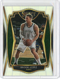 2020-21 Panini Select Basketball Brook Lopez Premier Level Silver Prizm Card #152