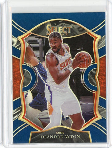 2020-21 Panini Select Basketball DeAndre Ayton Conourse Light Blue Prizm Card #33