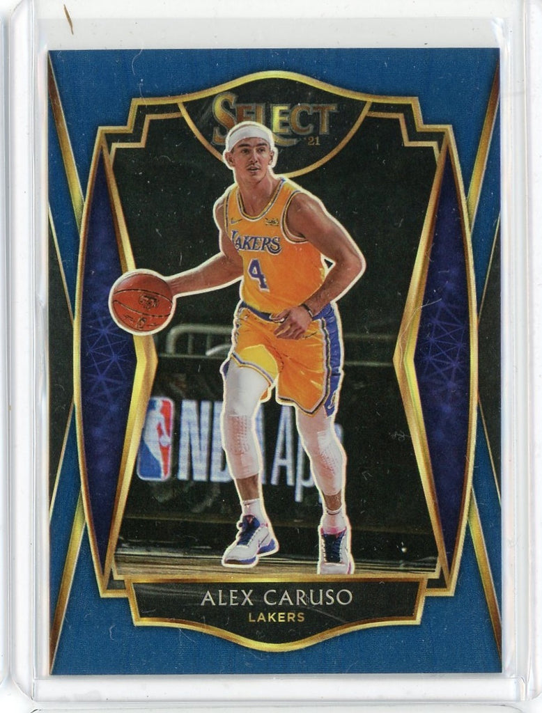 2020-21 Panini Select Basketball Alex Caruso Premier Level Card #145