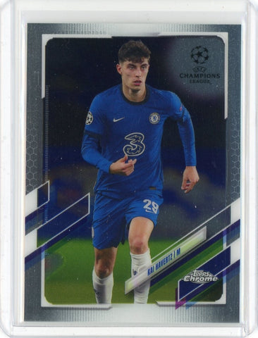 2021 Topps Chrome Soccer Kai Havertz Card #20