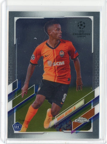 2021 Topps Chrome Soccer Marcos Antonio RC Card #59