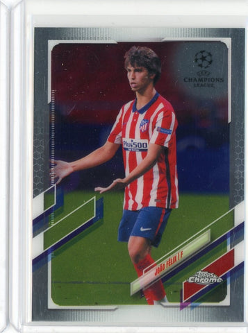 2021 Topps Chrome Soccer Joao Felix Card #19