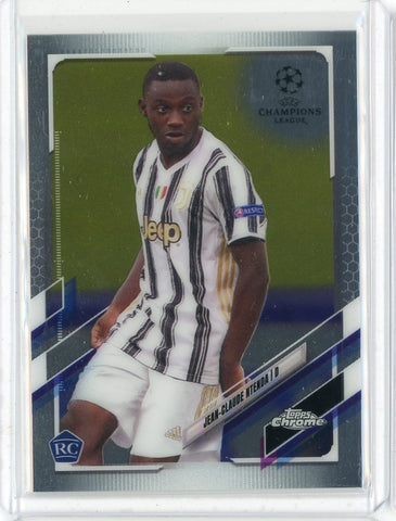 2021 Topps Chrome Soccer Jean-Claude Ntenda RC Card #90