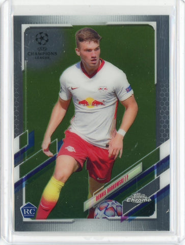 2021 Topps Chrome Soccer Dennis Borkowski RC Card #12