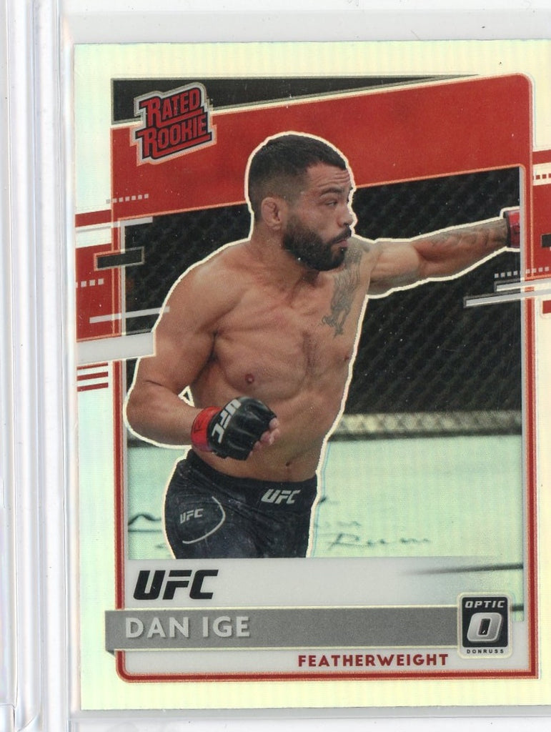 2021 Panini Chronicles UFC Dan Ige Silver Rated Rookie Card #214