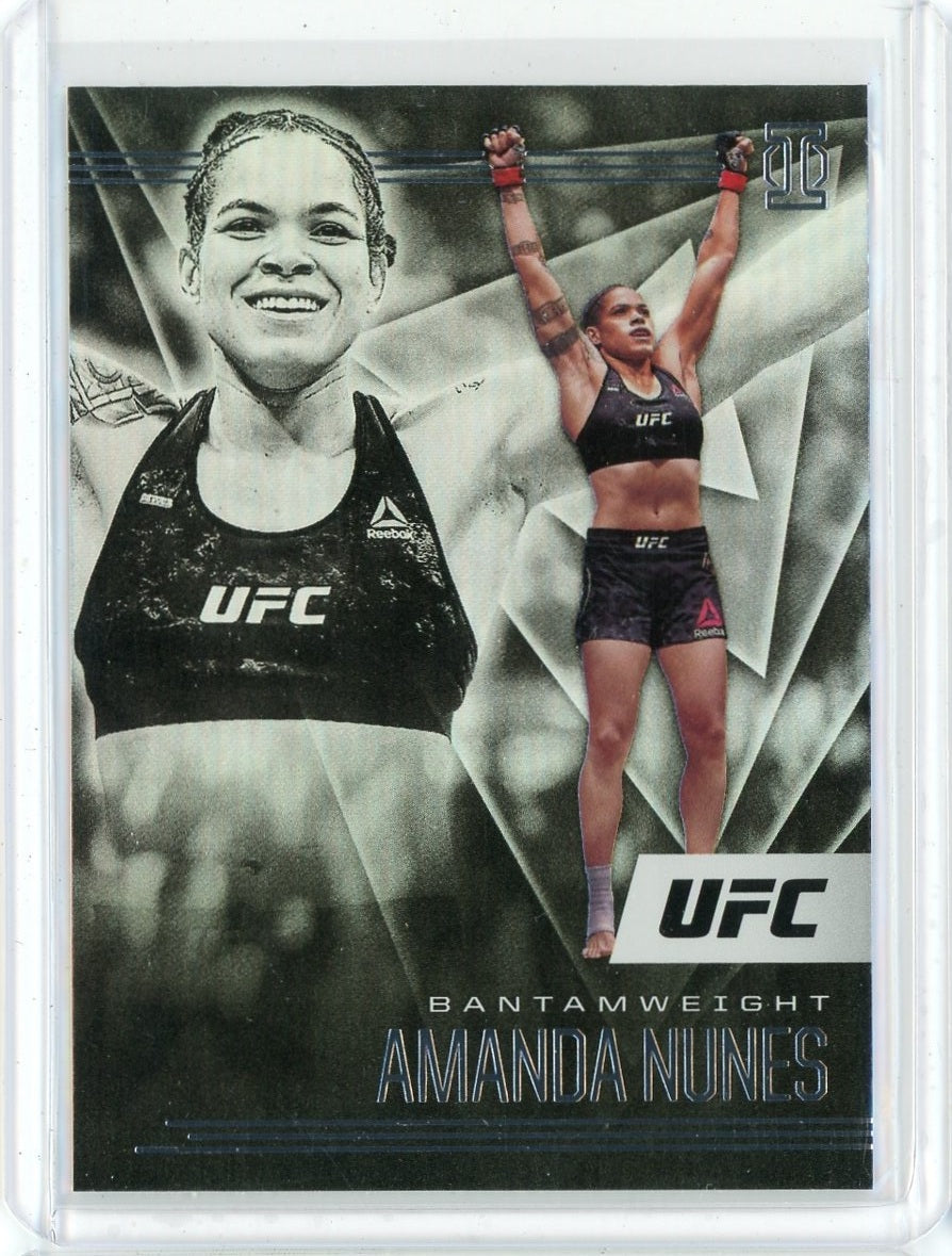 2021 Panini Chronicles UFC Amanda Nunes Ilusions Card #163