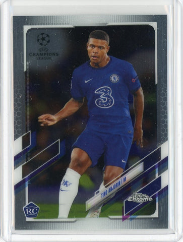 2021 Topps Chrome Soccer Tino Anjorin RC Card #97