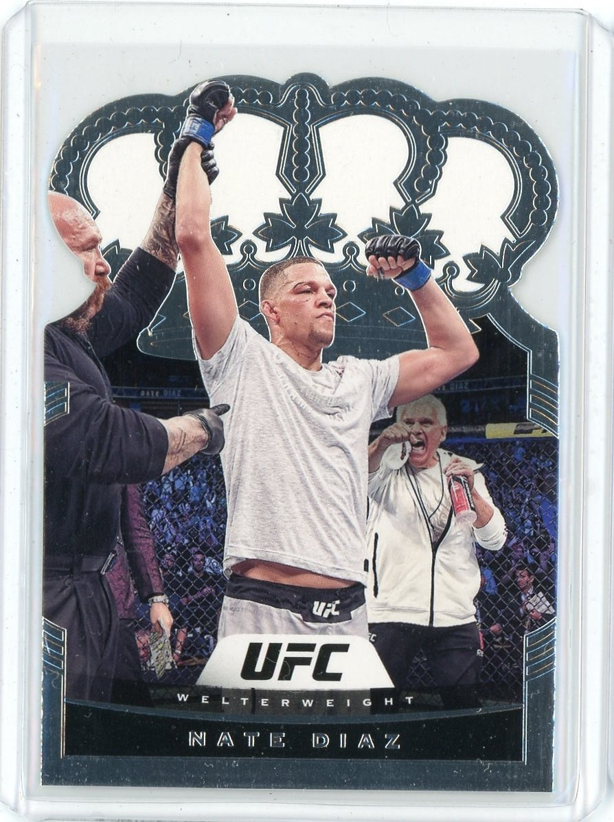 2021 Panini Chronicles UFC Nate Diaz Crown Royale Card #13