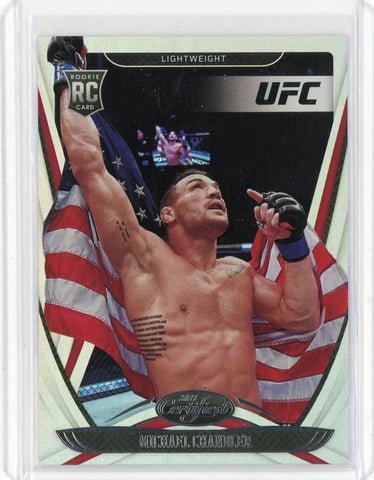 2021 Panini Chronicles UFC Michael Chandler Certified RC Card #124