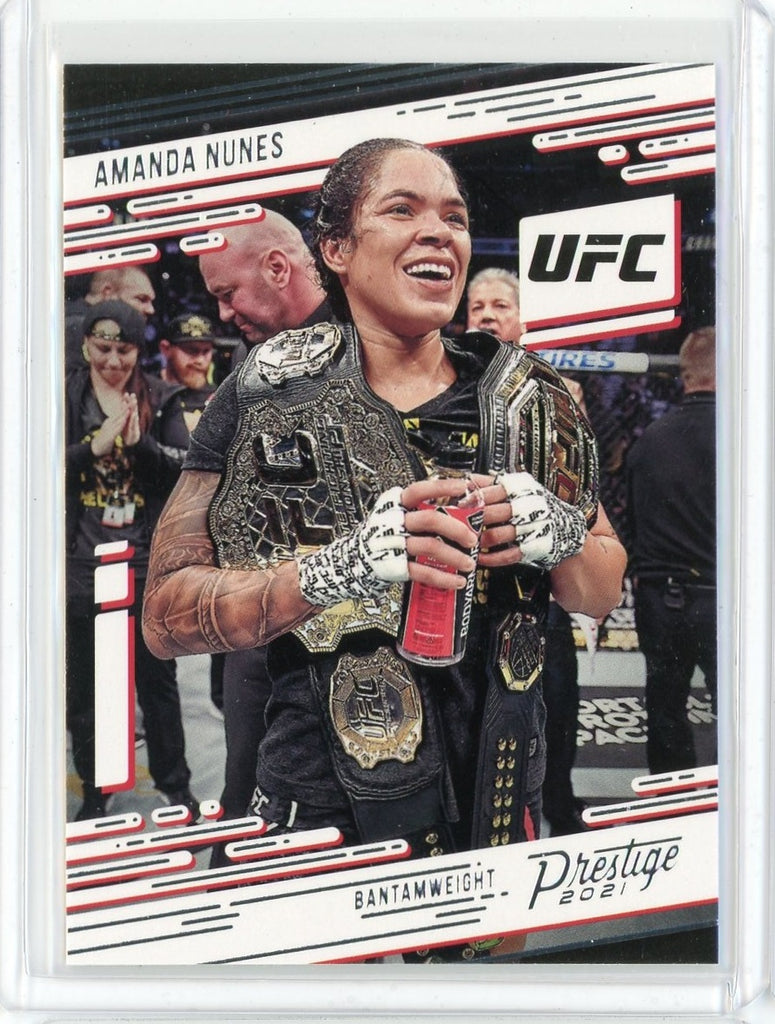 2021 Panini Chronicles UFC Amanda Nunes Prestige Card #74