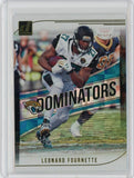 2018 Panini Donruss NFL Leonard  Fournette Dominators Card #D-4