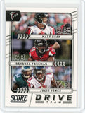 2017 Panini Score NFL Matt Ryan Julio Jones Devonta Freeman Card #2