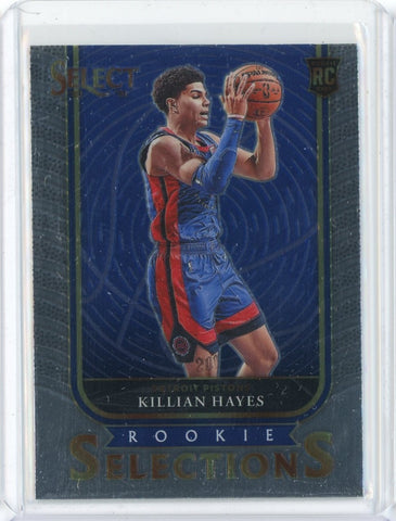 2020-21 Panini Select Basketball Killian Hayes Rookie Selections RC Card #8