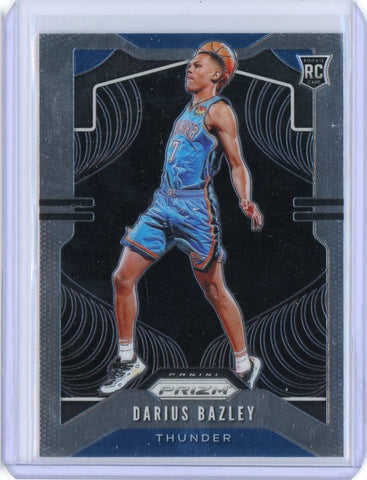 2020-21 Panini Prizm Basketball Darius Bazley RC Card #289