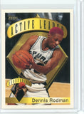 1995-96 Topps Basketball Dennis Rodman Active Leader Card #2