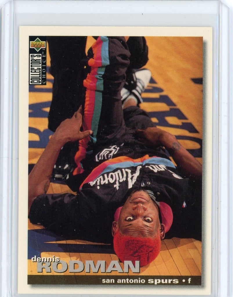 1995-96 Upper Deck Collectors Choice Basketball Dennis Rodman Card #10