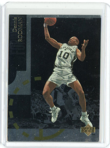 1994-95 Upper Deck Basketball Dennis Rodman Card #SE81