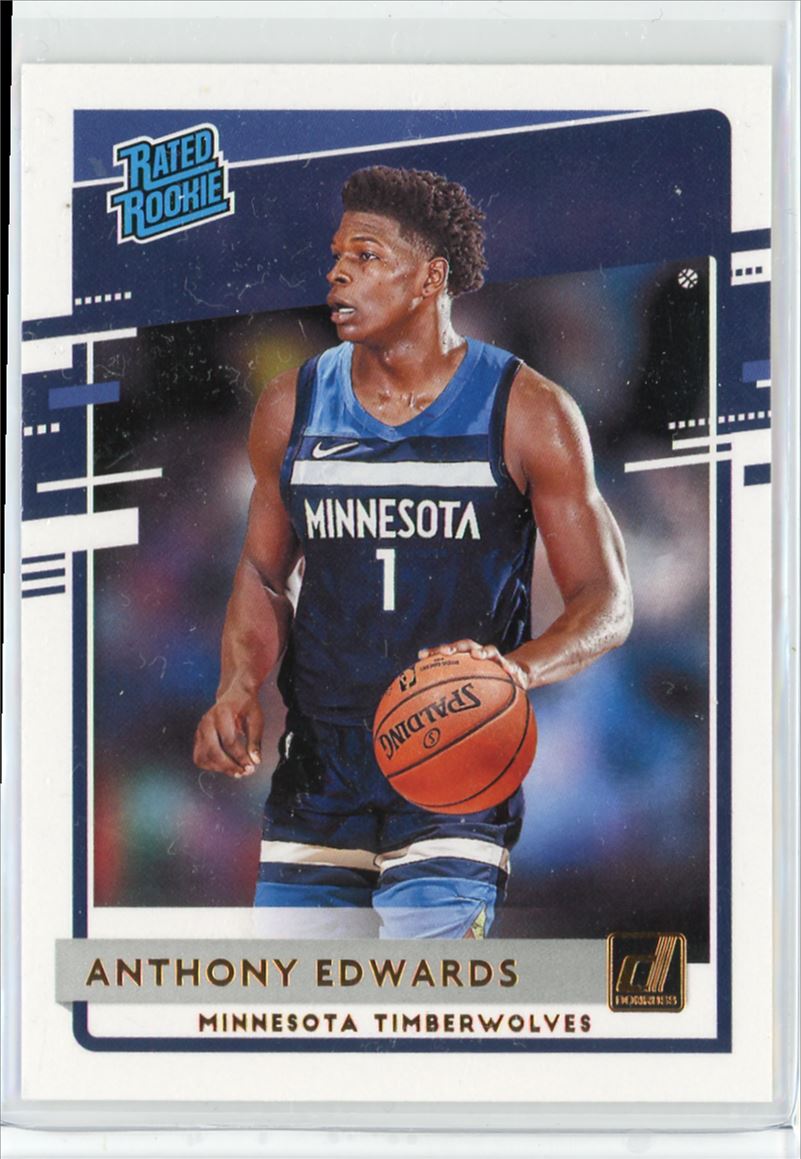 2020-21  Donruss Anthony Edwards RC Card #201