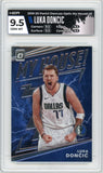 2019-20 Panini Donruss Optic Luka Doncic My House Card #1 HGA 9.5 GEM MINT