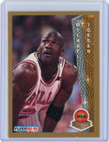 1992-93 Fleer Basketball Michael Jordan NBA Award WInner Card #246