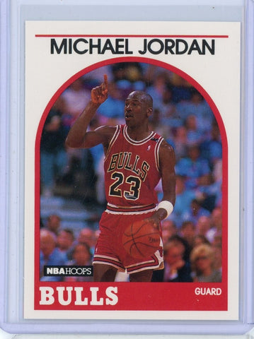 1989-90 NBA Hoops Basketball Michael Jordan Card #200