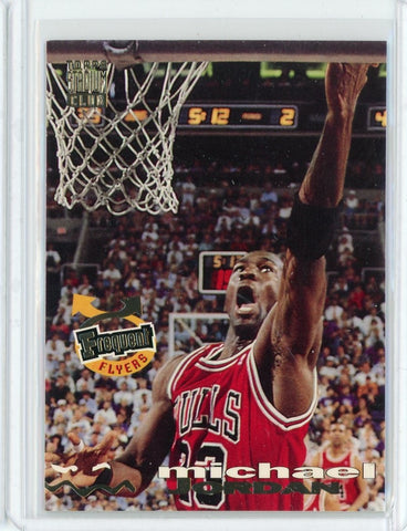 1993-94 Topps Stadium Club Basketball Michael Jordan Frequent Flyers Card #181