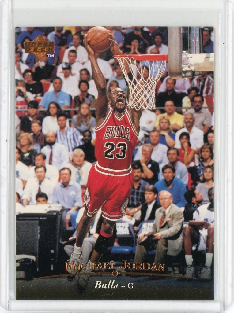 1995-96 Upper Deck Basketball Michael Jordan Card #23